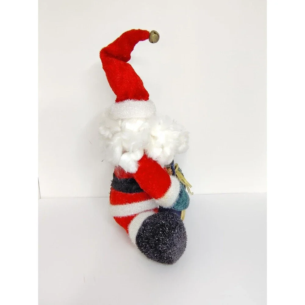Vintage Santa Joelson Industries Christmas Holiday Home Decor Plush 12
